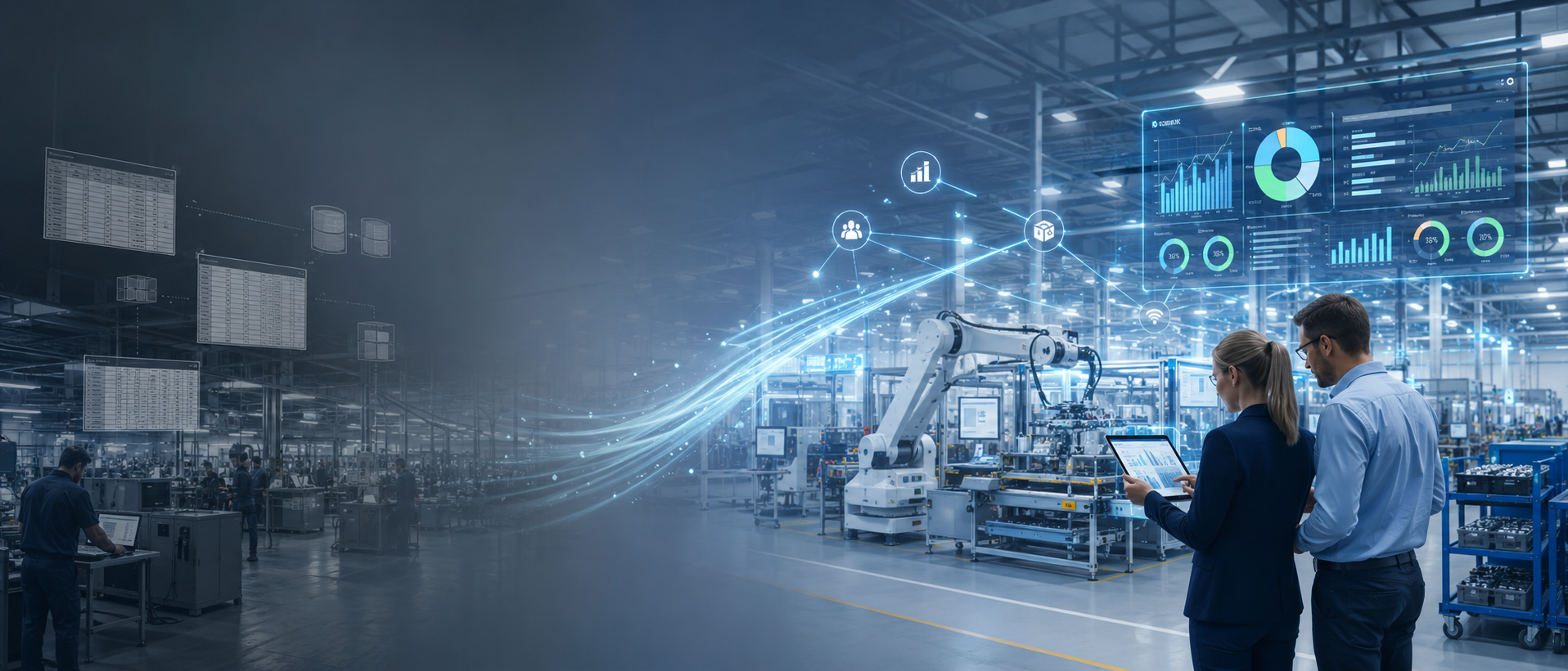 From Data Silos to Streamlined Operations: Transforming Mid-Market Manufacturing